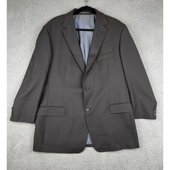 Boss Hugo Boss Blazer Men 44R Black Sport Coat 2 Button Wedding Formal Business - Picture 1 of 13